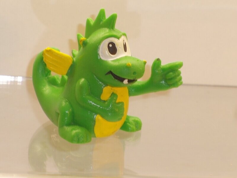Werbefiguren: Firsty: Grüner Drache Werbefiguren: Firsty: Grüner Drache