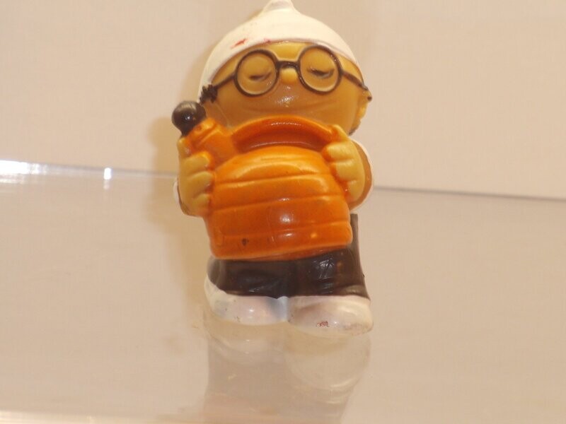 Werbefiguren: ZDF: Mainzelmännchen: John 1977: Mainzelmännchen-Kapelle: Det mit Teekessel