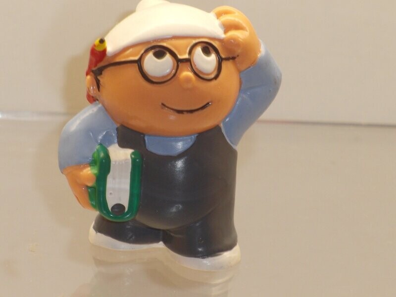 Werbefiguren: ZDF: Mainzelmännchen: Bullyland 1995: Det mit Buch Werbefiguren: ZDF: Mainzelmännchen: Bullyland 1995: Det mit Buch