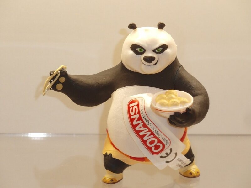 Kung Fu Panda: Comansi 2016: Po mit Schüssel Y99912 Kung Fu Panda: Comansi 2016: Po mit Schüssel Y99912