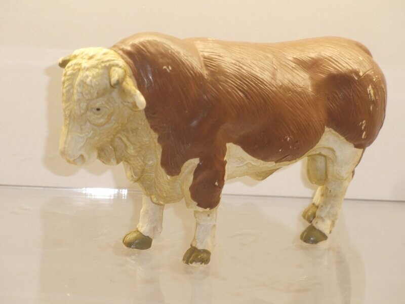 Schleich: 13231 Bulle braun/weiß dunkel Schleich: 13231 Bulle braun/weiß dunkel