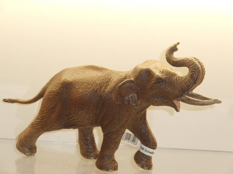 Schleich: 14754 Asiatischer Elefantenbulle mit Fähnchen Schleich: 14754 Asiatischer Elefantenbulle mit Fähnchen