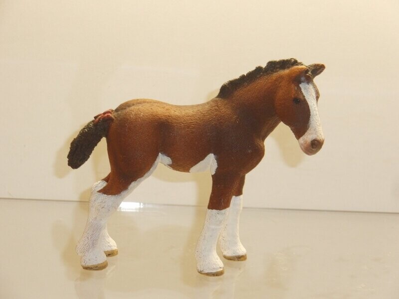 Schleich: 13810 Clydesdale Fohlen Schleich: 13810 Clydesdale Fohlen