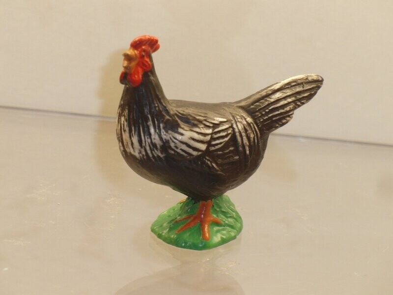 Schleich: 13018 Huhn schwarz/weiß Schleich: 13018 Huhn schwarz/weiß