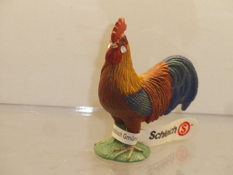 Schleich: 13645 Hahn mit Fähnchen Schleich: 13645 Hahn mit Fähnchen