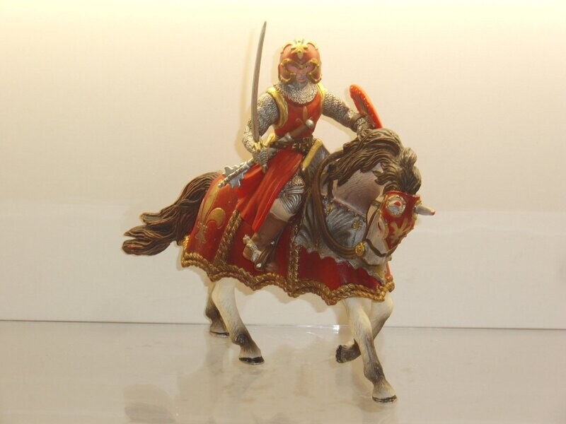 Schleich: 70056 Ritter mit Schwert auf Pferd Lilienritter Schleich: 70056 Ritter mit Schwert auf Pferd Lilienritter