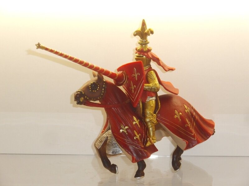 Schleich: 70019 Turnierritter auf Pferd Lilienritter Schleich: 70019 Turnierritter auf Pferd Lilienritter