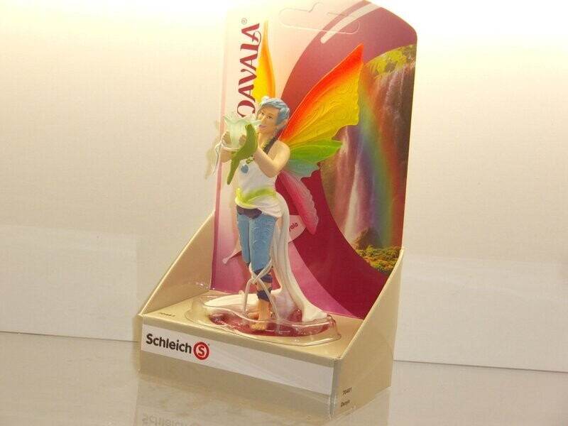 Schleich: Bayala: 70481 Regenbogenelfe Dunja in Verpackung Schleich: Bayala: 70481 Regenbogenelfe Dunja in Verpackung