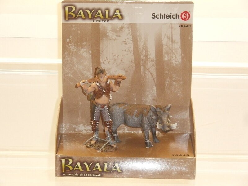 Schleich: Bayala: 70443 Umitok mit Warzenschwein in Verpackung Schleich: Bayala: 70443 Umitok mit Warzenschwein in Verpackung