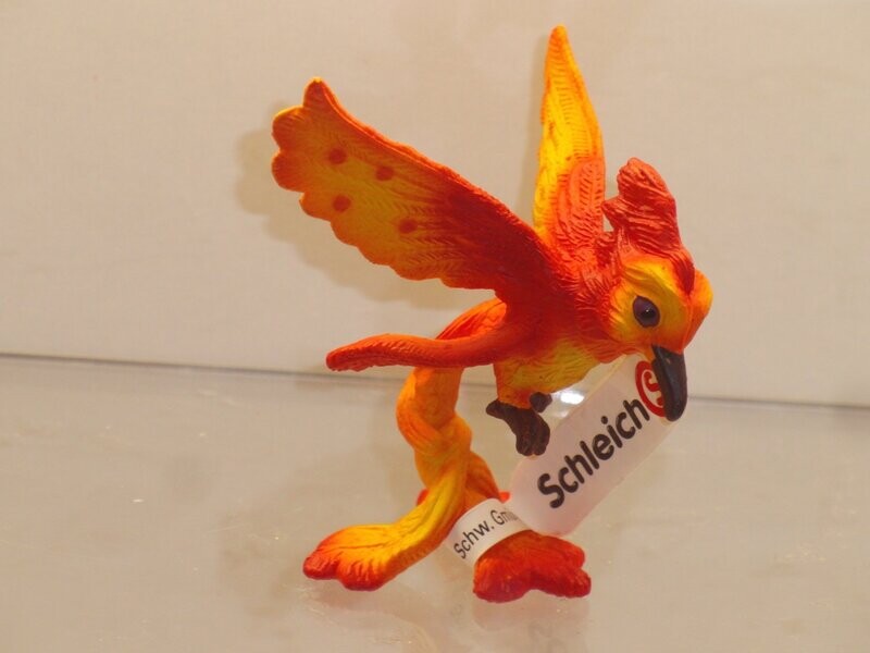 Schleich: Bayala: 70497 Picki Phönix mit Fähnchen Schleich: Bayala: 70497 Picki Phönix mit Fähnchen