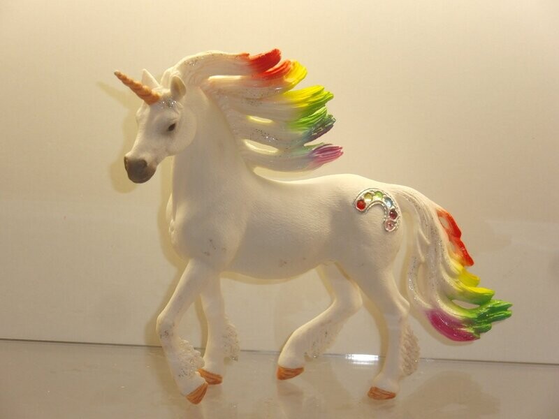 Schleich: Bayala: 70523 Regenbogeneinhorn Hengst Schleich: Bayala: 70523 Regenbogeneinhorn Hengst