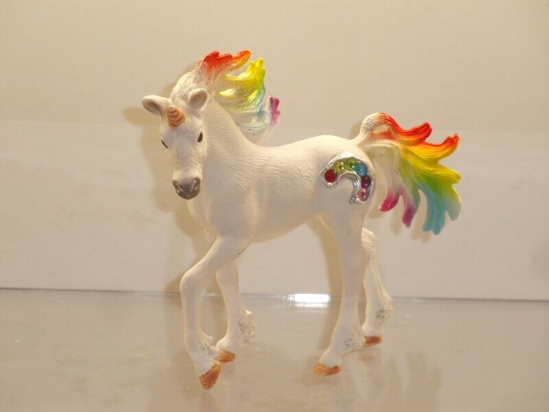 Schleich: Bayala: 70525 Regenbogeneinhorn Fohlen Schleich: Bayala: 70525 Regenbogeneinhorn Fohlen