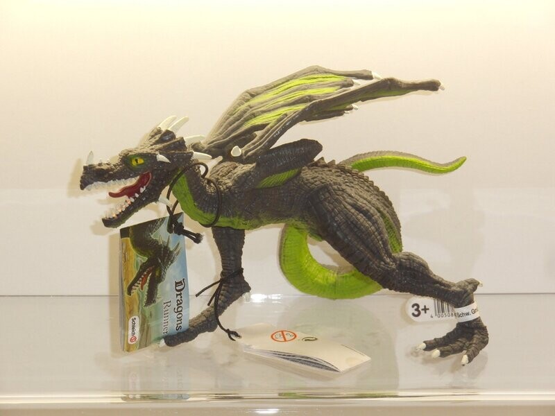 Schleich:70510 Drache Läufer mit Fähnchen Schleich:70510 Drache Läufer mit Fähnchen