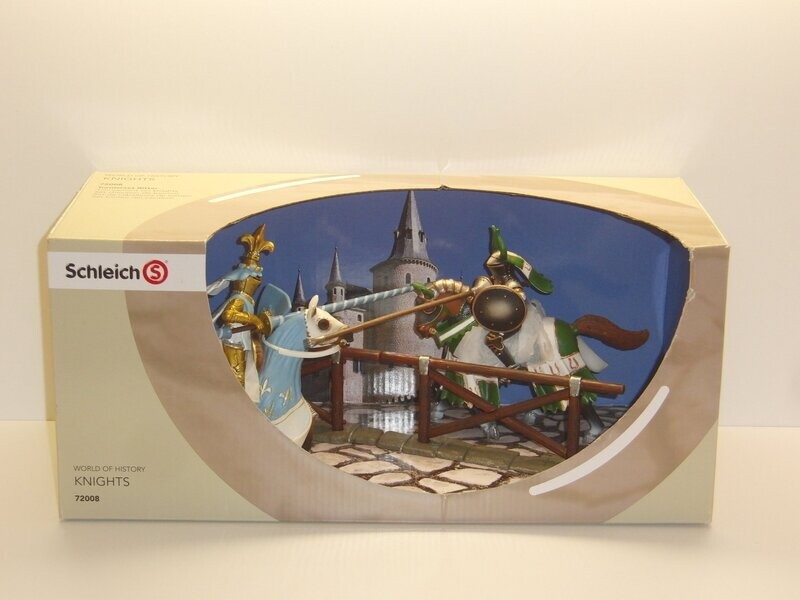 Schleich: 72008 Turnierset Ritter in Verpackung Schleich: 72008 Turnierset Ritter in Verpackung