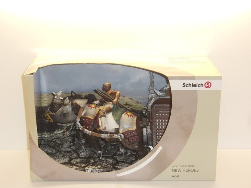 Schleich: 70083 Gladiator mit Kampfnashorn in Verpackung Schleich: 70083 Gladiator mit Kampfnashorn in Verpackung