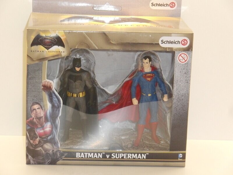 Schleich Superhelden: 22529 DC Batman vs. Superman: Batman + Superman Schleich Superhelden: 22529 DC Batman vs. Superman: Batman + Superman