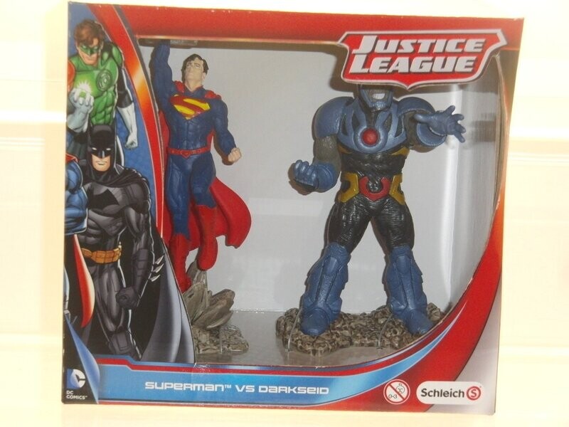 Schleich Superhelden: 22509 DC Justice League: Superman vs. Darkseid in Verpackung