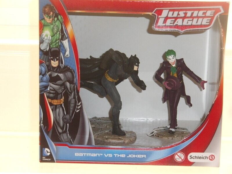 Schleich Superhelden: 22510 DC Justice League: Batman vs. The Joker in Verpackung