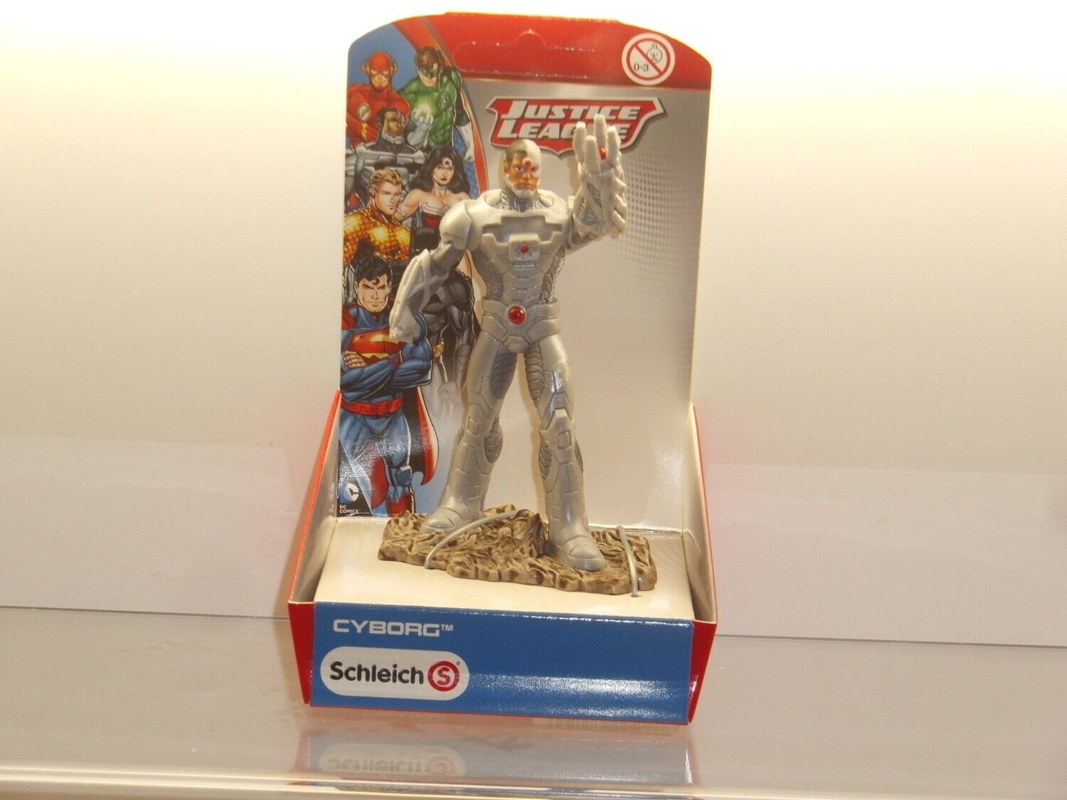 Schleich Superhelden: 22519 DC Justice League: Cyborg in Verpackung