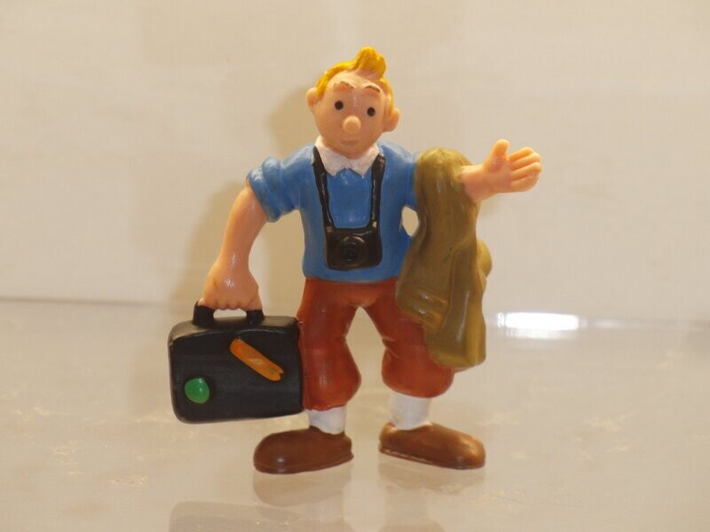 Tim und Struppi: Schleich Neuauflage: Tim mit Koffer Tim und Struppi: Schleich Neuauflage: Tim mit Koffer