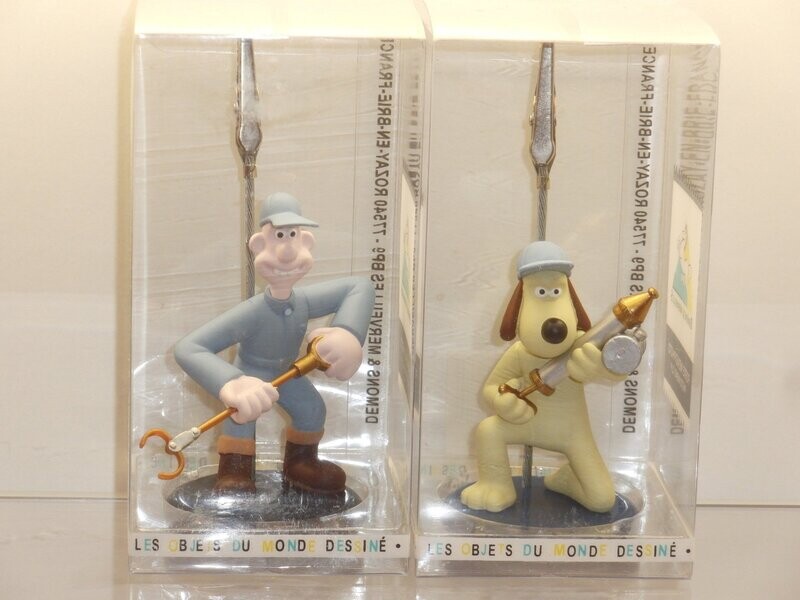 Wallace und Gromit: Demons & Merveilles: Wallace und Gromit als Zettelhalter in Geschenkverpackung