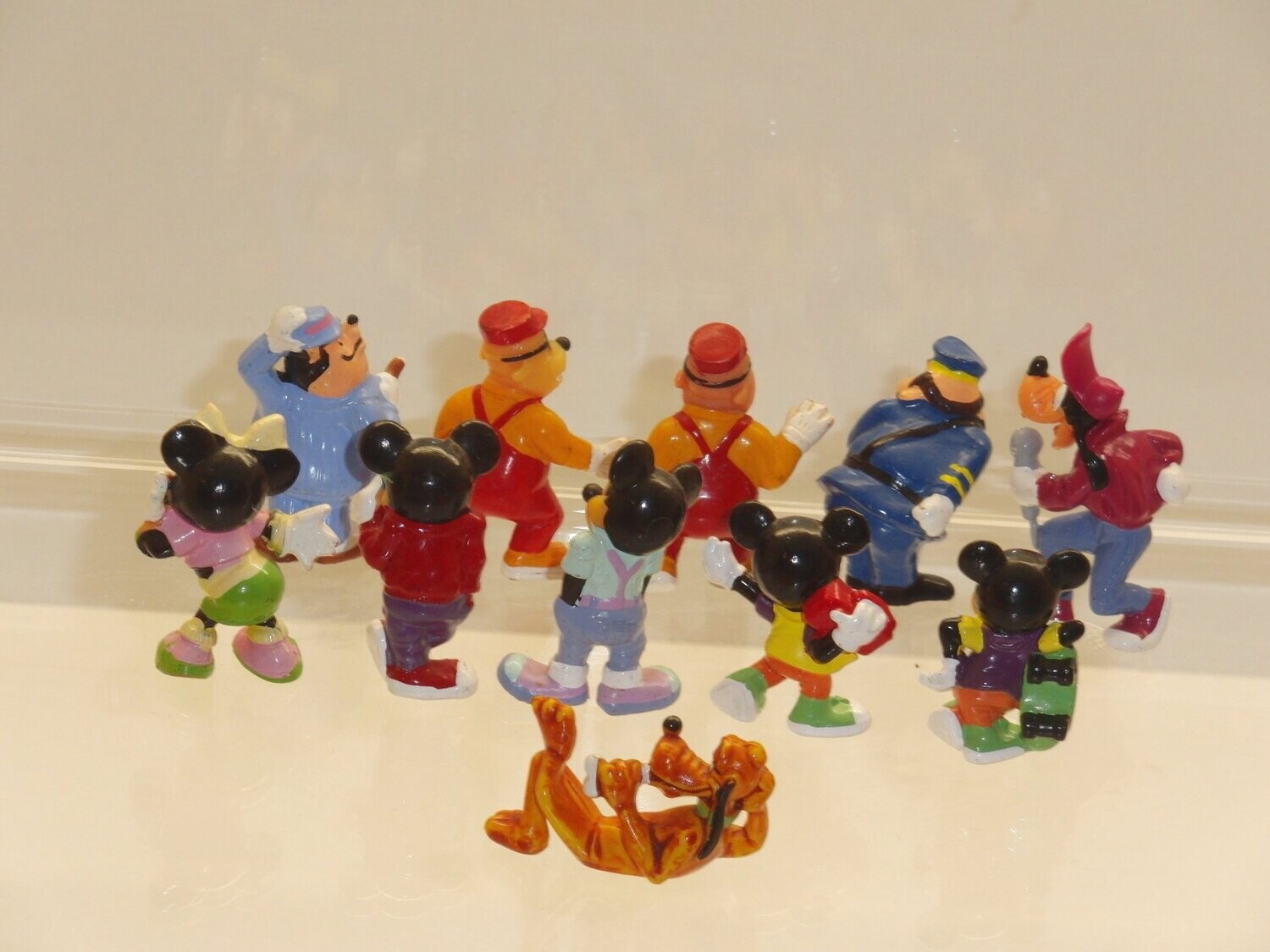 Ferrero Ü-Ei: 1989: Micky und seine tollen Freunde: kompletter Satz  mit  11 Figuren  ohne BPZ