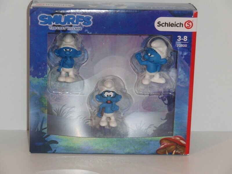 Schlumpf-Movie Set 1 (2.0800) = 3 Figuren in Verpackung Schlumpf-Movie Set 1 (2.0800) = 3 Figuren in Verpackung