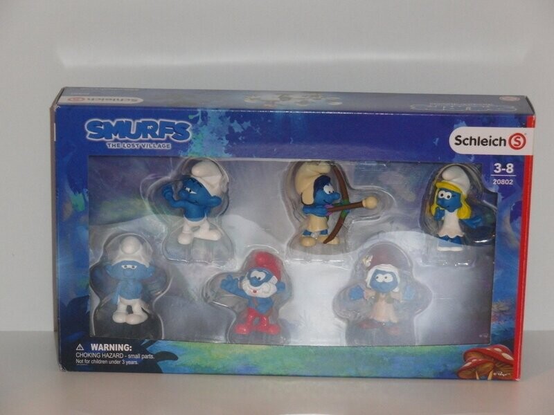 Schlumpf-Movie Set 3 (2.0802) = 6 Figuren in Verpackung Schlumpf-Movie Set 3 (2.0802) = 6 Figuren in Verpackung