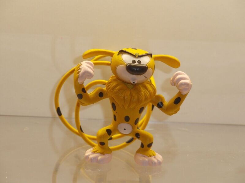 Plastoy ab 2001: Marsupilami: stehend, Muskeln zeigend Plastoy ab 2001: Marsupilami: stehend, Muskeln zeigend