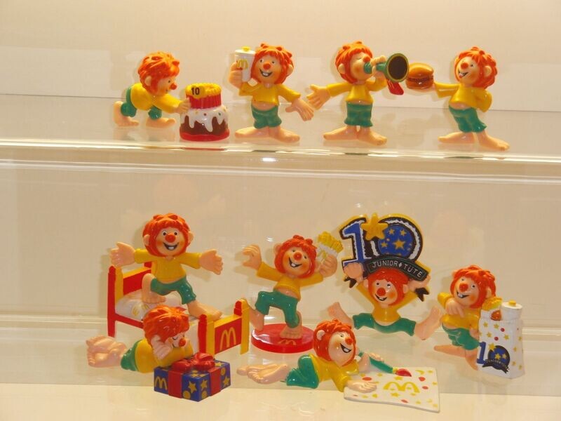 Pumuckl: Mc Donald's 1998: kompletter Satz mit 10 Figuren Pumuckl: Mc Donald's 1998: kompletter Satz mit 10 Figuren