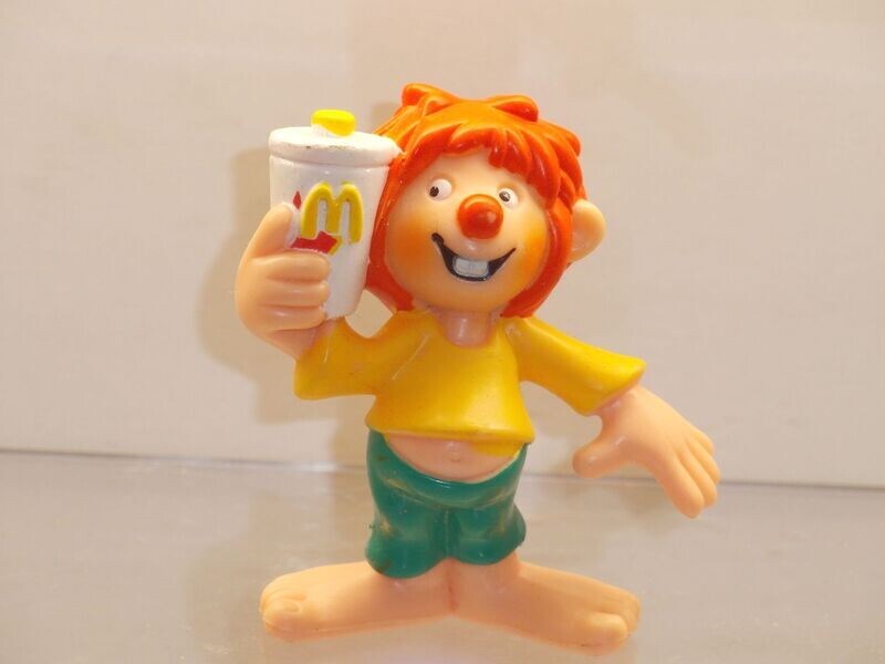 Pumuckl: Mc Donald's 1998: Pumuckl mit Getränk Pumuckl: Mc Donald's 1998: Pumuckl mit Getränk