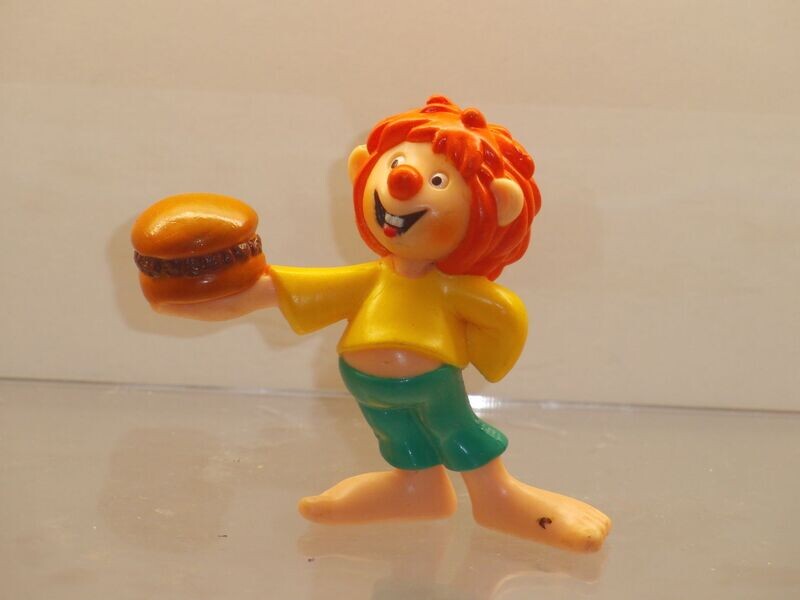 Pumuckl: Mc Donald's 1998: Pumuckl mit Hamburger Pumuckl: Mc Donald's 1998: Pumuckl mit Hamburger