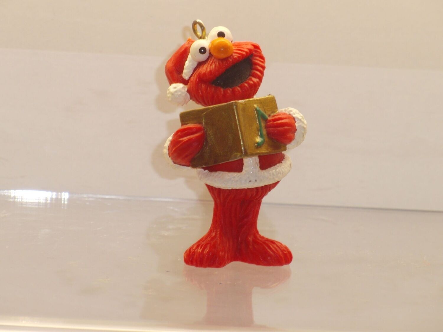 Sesamstraße: ca. 90er Jahre: Elmo als Weihnachtssänger (ohne Anhängerkette)