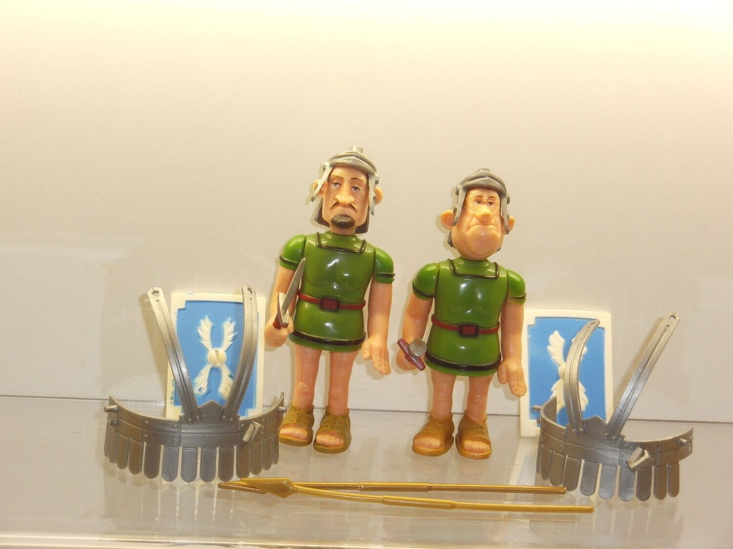 Asterix: Play Asterix/Toy Cloud 80er Jahre: 2 römische Legionäre  komplett 6219
