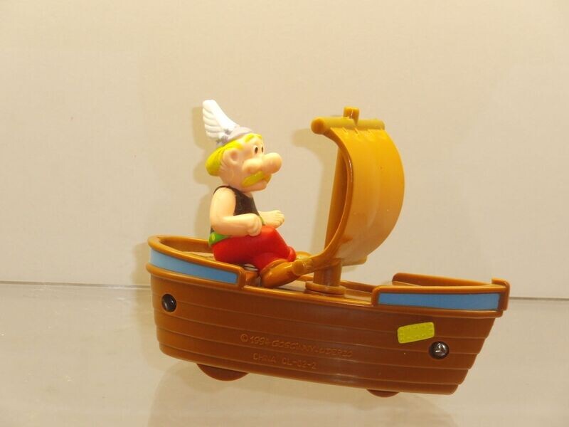 Asterix: Mc Donald's 1994: Asterix im Segelboot Asterix: Mc Donald's 1994: Asterix im Segelboot