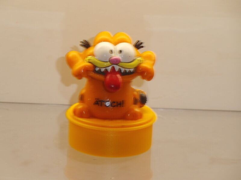 Garfield: Bully: Garfield auf Stempel: Böser Garfield Garfield: Bully: Garfield auf Stempel: Böser Garfield