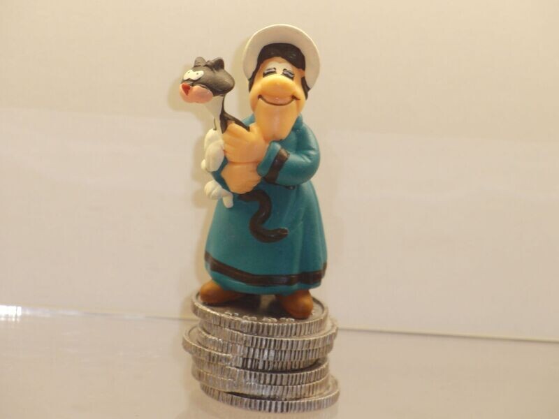 Lucky Luke: Plastoy 2009: Ma Dalton mit Katze Lucky Luke: Plastoy 2009: Ma Dalton mit Katze