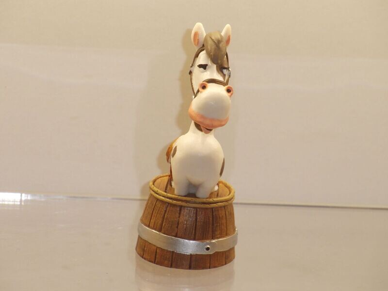 Lucky Luke: Plastoy 2009: Pferd weiß Lucky Luke: Plastoy 2009: Pferd weiß