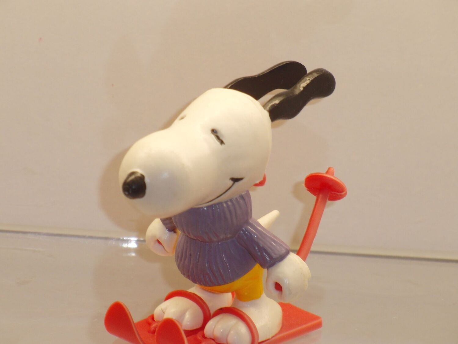 Snoopy/Peanuts: Schleich 2. Serie ab 80er Jahre: Skifahrer