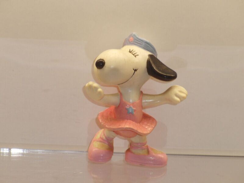 Snoopy/Peanuts: Schleich 2. Serie ab 80er Jahre: Belle als Ballerina