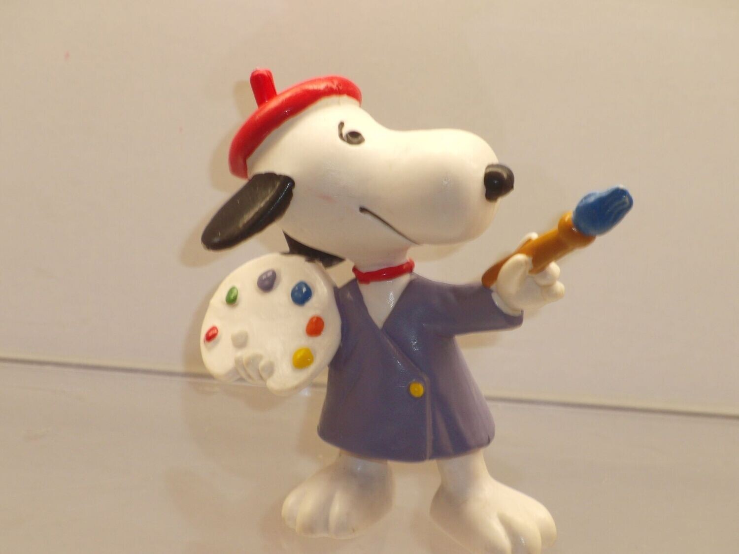 Snoopy/Peanuts: Schleich 2. Serie ab 80er Jahre: Snoopy als Maler