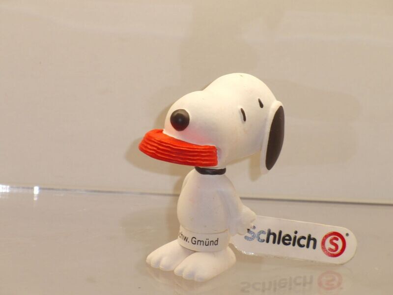 Snoopy/Peanuts: Schleich ab 2014: Snoopy mit Napf 22002 Snoopy/Peanuts: Schleich ab 2014: Snoopy mit Napf 22002