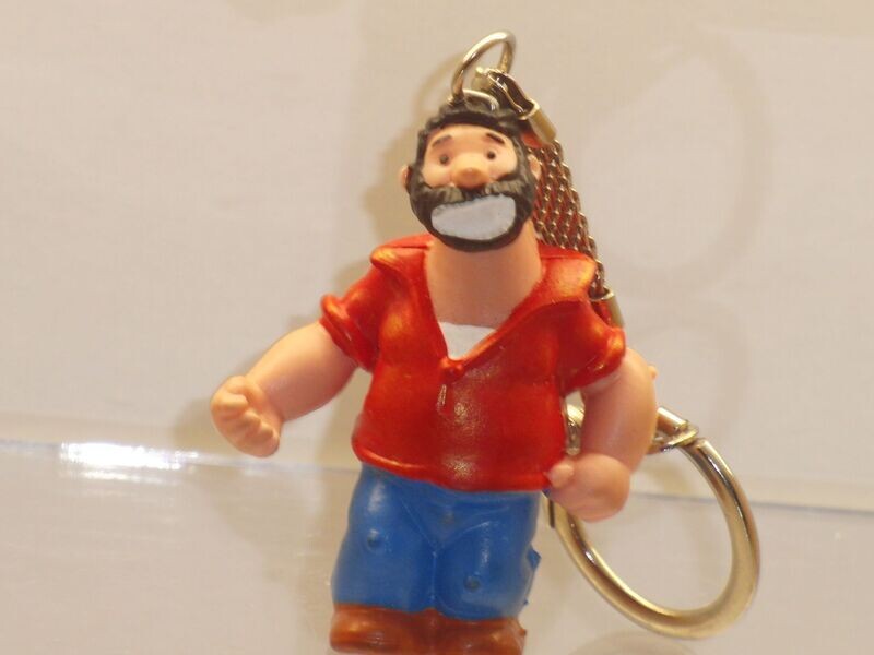 Popeye: Heimo 80er Jahre: Brutus als Schlüsselanhänger Popeye: Heimo 80er Jahre: Brutus als Schlüsselanhänger