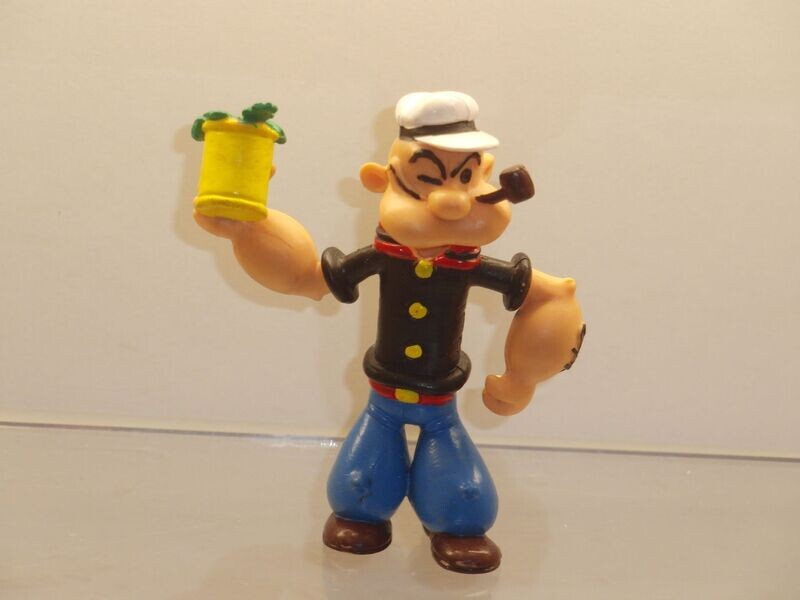 Popeye: Comics Spain 1986: Popeye mit Spinatdose Popeye: Comics Spain 1986: Popeye mit Spinatdose