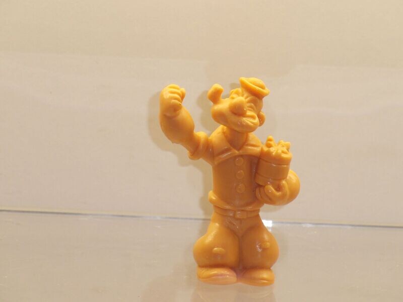 Popeye: Bully 1981: Popeye mit Spinatdose unbemalt Popeye: Bully 1981: Popeye mit Spinatdose unbemalt