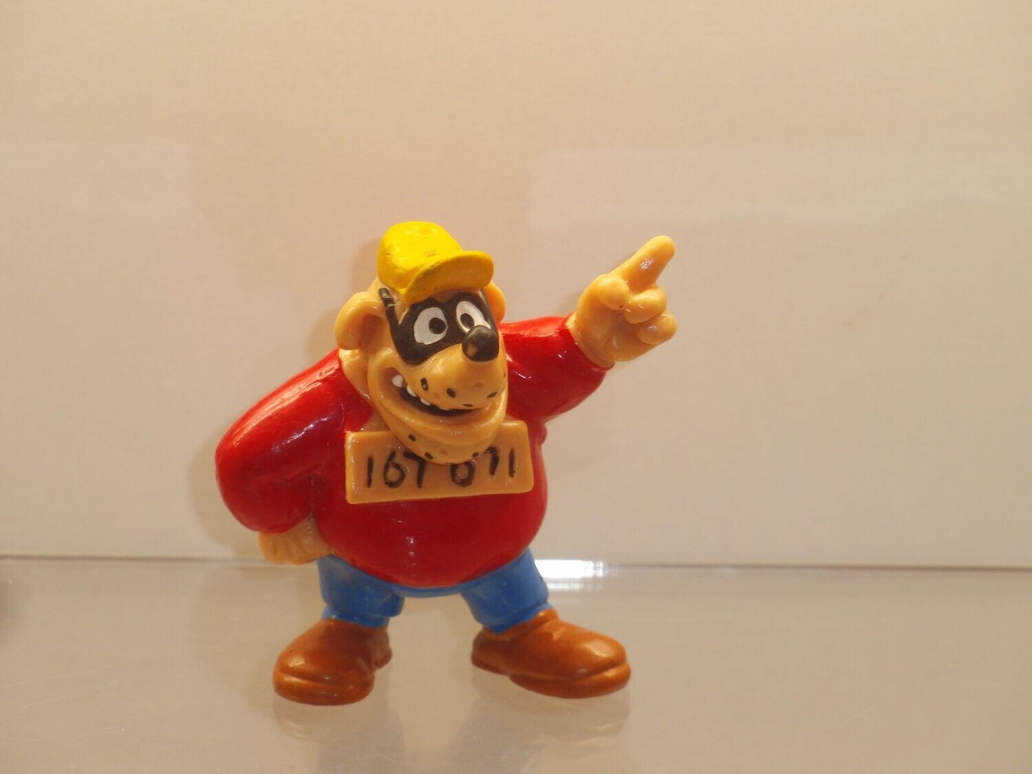 Disney Ducktales: Bully 1990: Panzerknacker Big Time Schlüsselanhänger ohne Schlüsselkette
