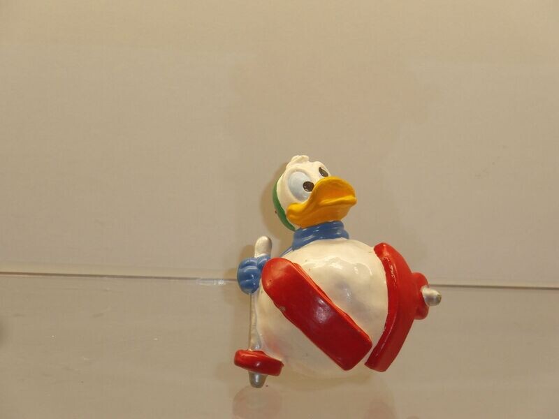 Disney Donald Duck: Bullyland 90er Jahre: Weihnachten: Donald als Schneeball Disney Donald Duck: Bullyland 90er Jahre: Weihnachten: Donald als Schneeball
