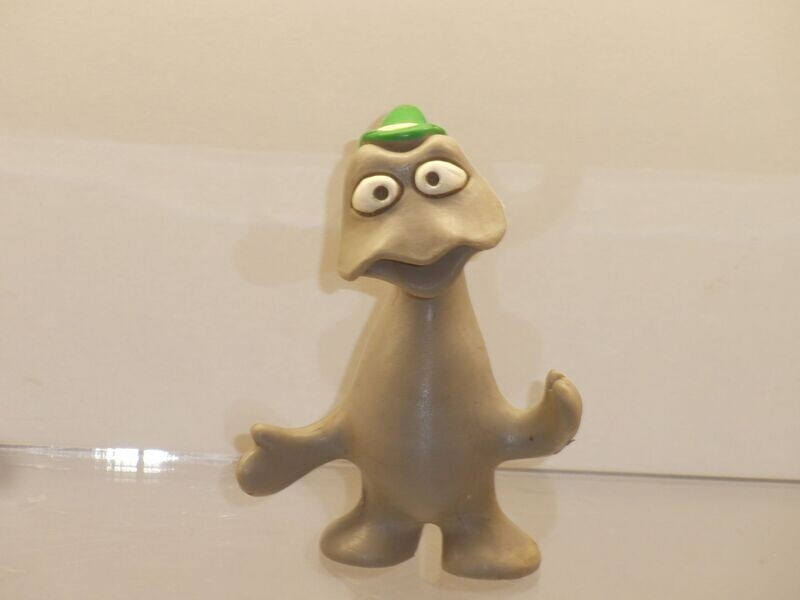 Kli-Kla-Klawitterbus: Schleich 1974: graues Knet-Männchen Kli-Kla-Klawitterbus: Schleich 1974: graues Knet-Männchen