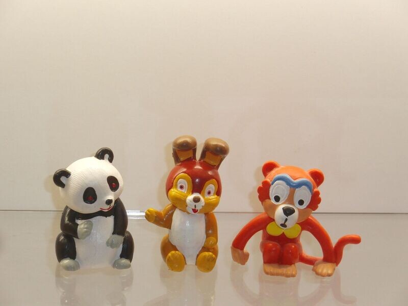 Tao Tao: Schleich 1984: kompletter Satz mit 3 Figuren Tao Tao: Schleich 1984: kompletter Satz mit 3 Figuren