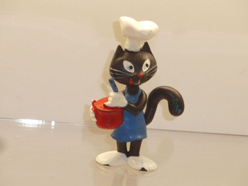 Haribo Katinchen: Schleich 80er Jahre: Katze als Koch Haribo Katinchen: Schleich 80er Jahre: Katze als Koch
